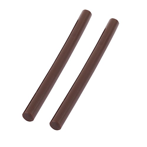 sourcingmap Home Garden bâtons colle chaude marron x5
