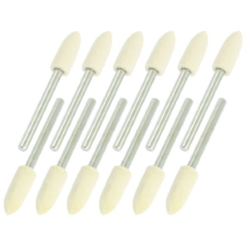 Sourcingmap lot 12 feutres coniques polissage 3 mm