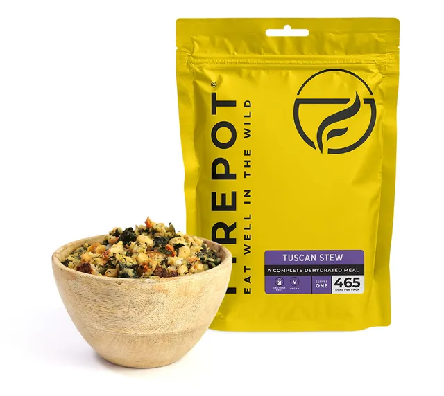 Firepot Main Meals Tuscan Stew plat toscan vegan 120g
