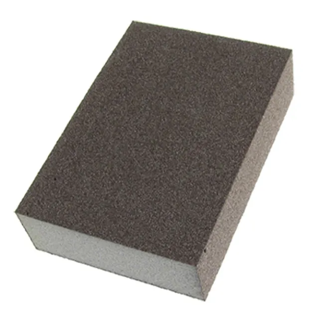 Sourcingmap Bloc Éponge Ponçage Grain 120 100x70x25mm
