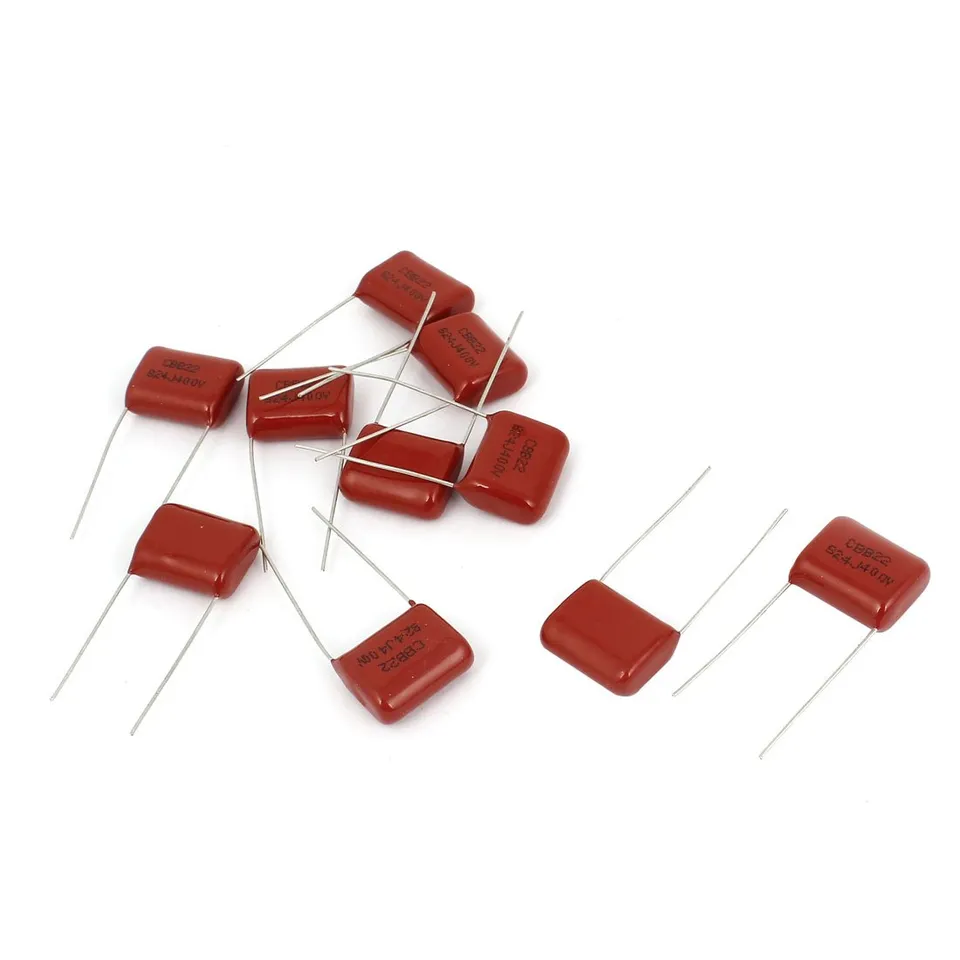 sourcingmap Condensateur Film CBB22 400V 0.82µF 10pcs