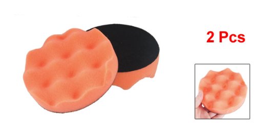 Sourcingmap lot 2 boules éponge polissage voiture 12,7 cm
