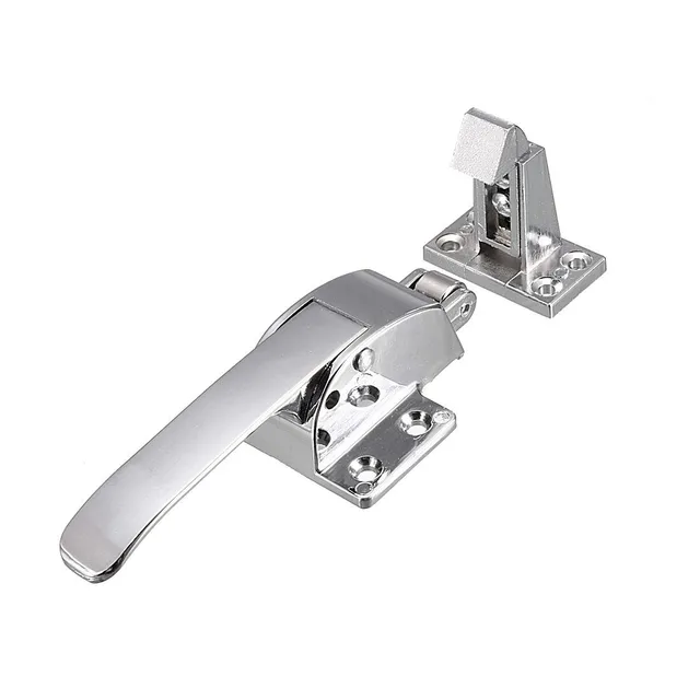 sourcingmap Loquet Poignée Porte Congélateur Zinc Réglable