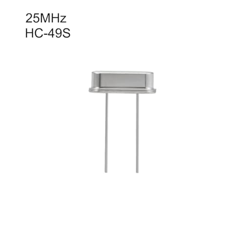 Sourcingmap HC-49S Oscillateur Quartz 25 MHz DIP 2 Broches