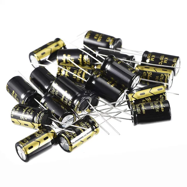 Sourcing Map condensateur électrolytique 470µF 35V lot de 20