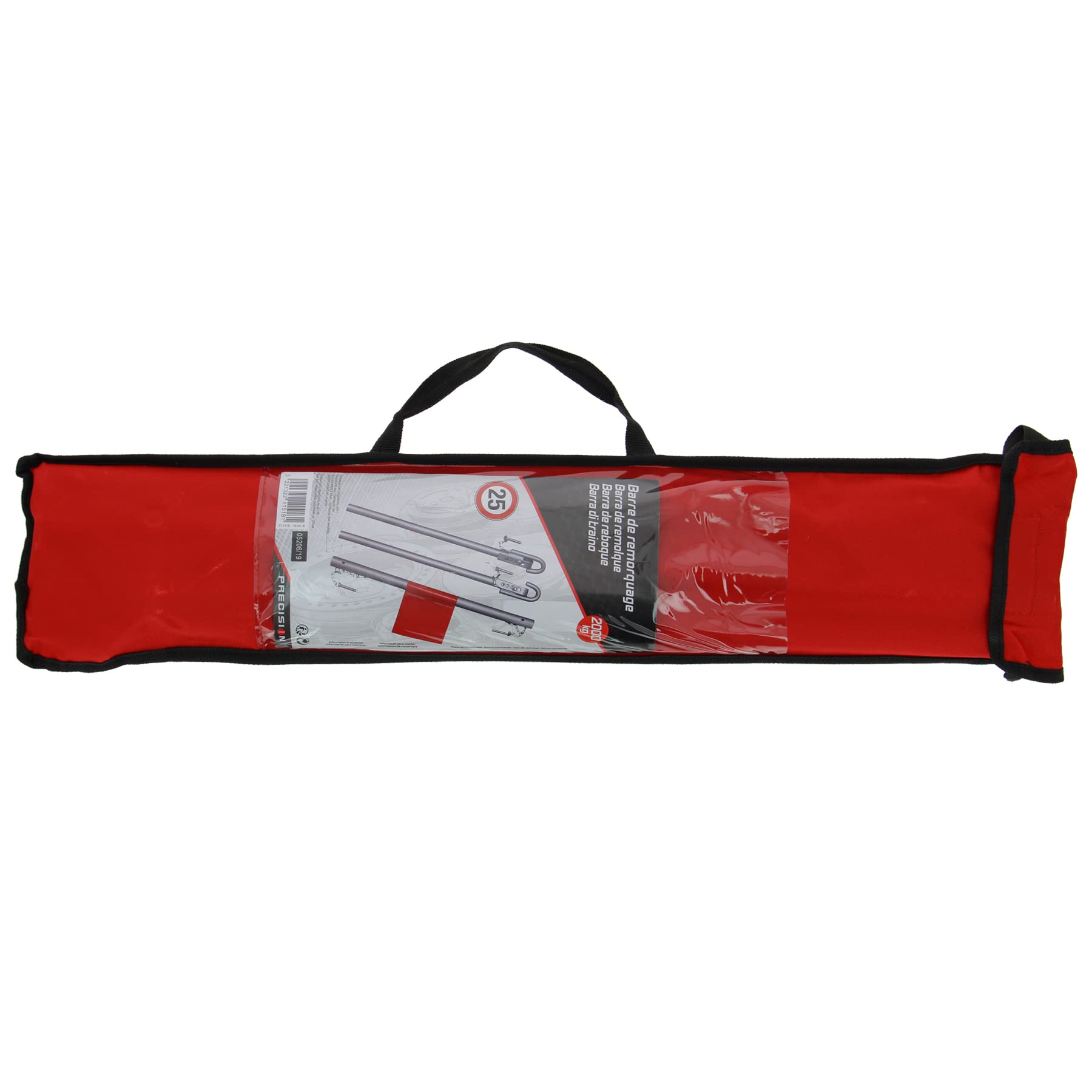 Precision Steel Barre de remorquage 2T 1,80 m TUV