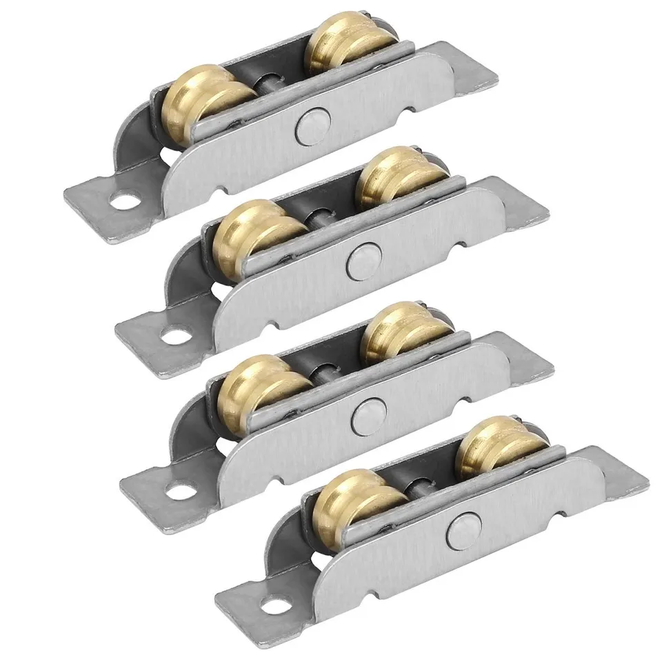 Sourcingmap roulette porte coulissante 64 mm lot 4 poulie