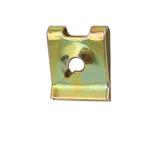 Sourcingmap Automotive écrou U M3 acier ressort 25 pcs