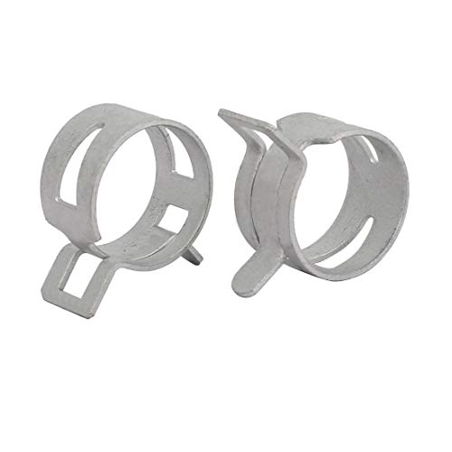 Sourcing Map Collier Serrage Ressort 19mm Lot de 10