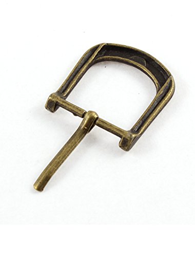 sourcingmap Boucles Ceinture Rétro Bronze 34x32mm lot 10