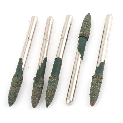 Sourcingmap Pointe à meuler cône 3x13mm lot 5 abrasif