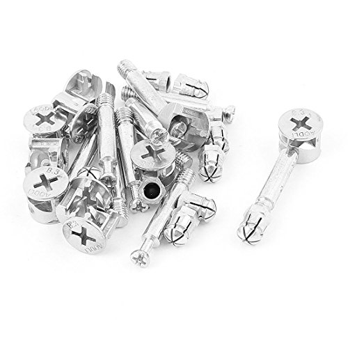 Sourcing Map 15 mm raccord meuble excentrique 10 ensembles