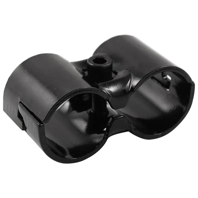 Sourcing Map Industrial collier serrage tube 29 mm noir