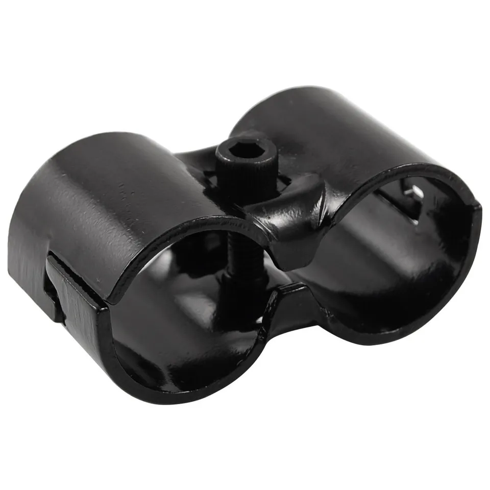 Sourcing Map Industrial collier serrage tube 29 mm noir
