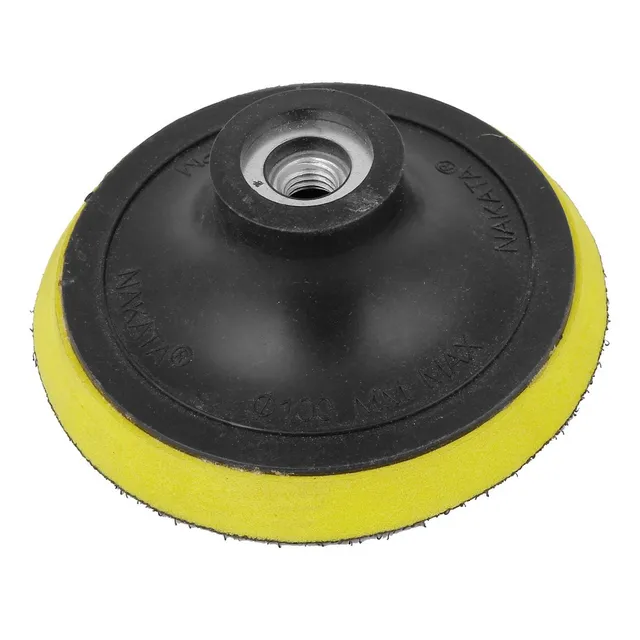 Sourcingmap Plateau Ponçage Polissage 4 Pouces M8.5 Velcro