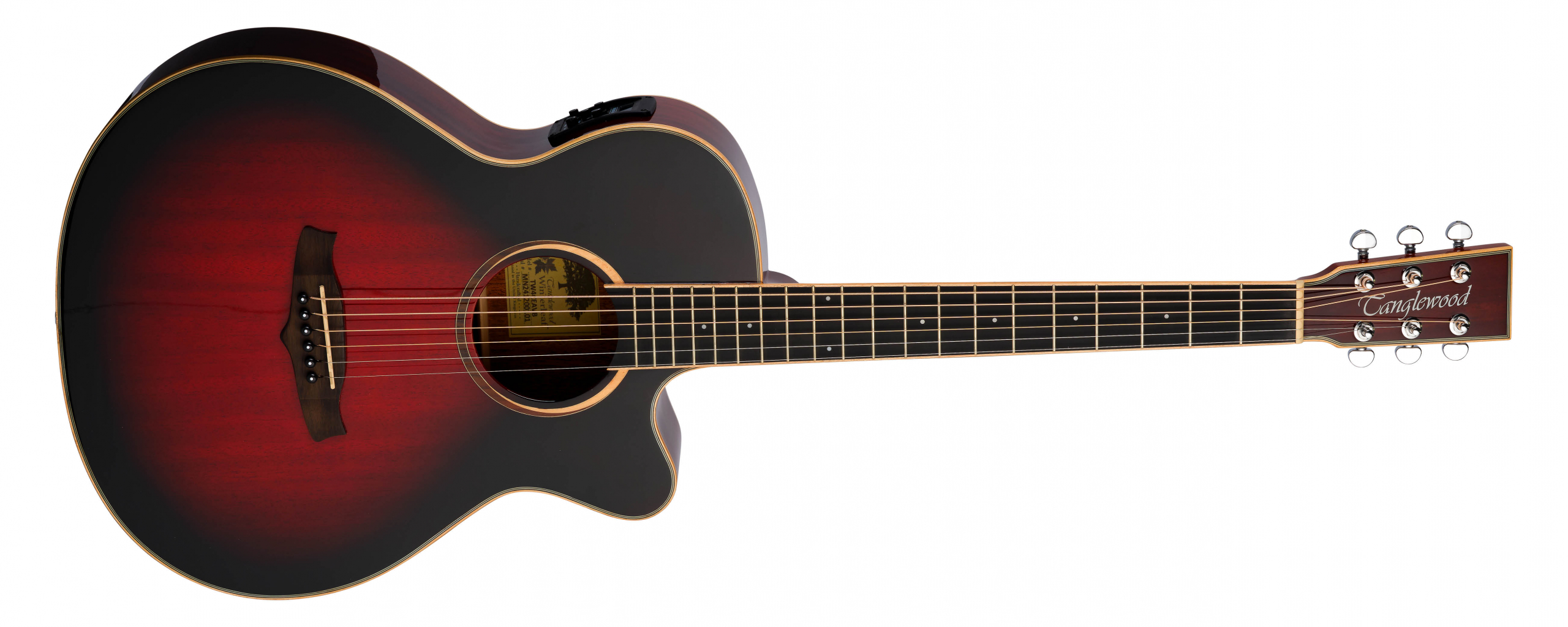 Tanglewood Winterleaf TW4CEAVB guitare électro-acoustique burst