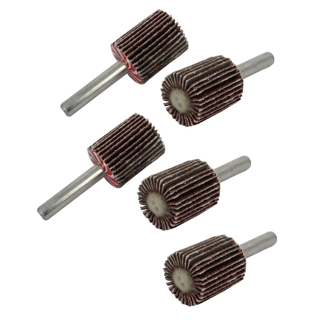 Sourcingmap roue à lamelles abrasive cylindre 20 mm 5 pièces