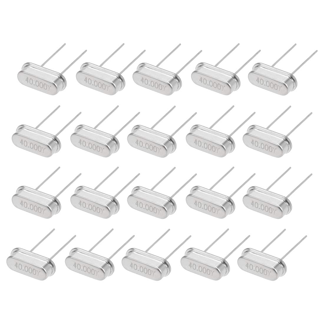 Sourcingmap HC-49S Oscillateur Quartz 40 MHz DIP 2 Broches