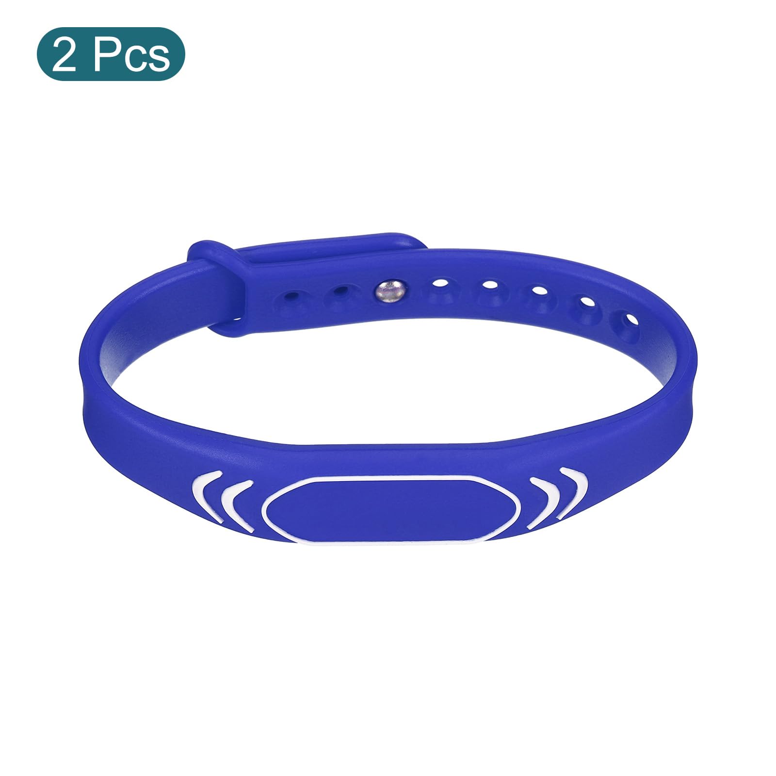 Sourcing Map Electronics bracelet RFID 13,56 MHz bleu lot de 2