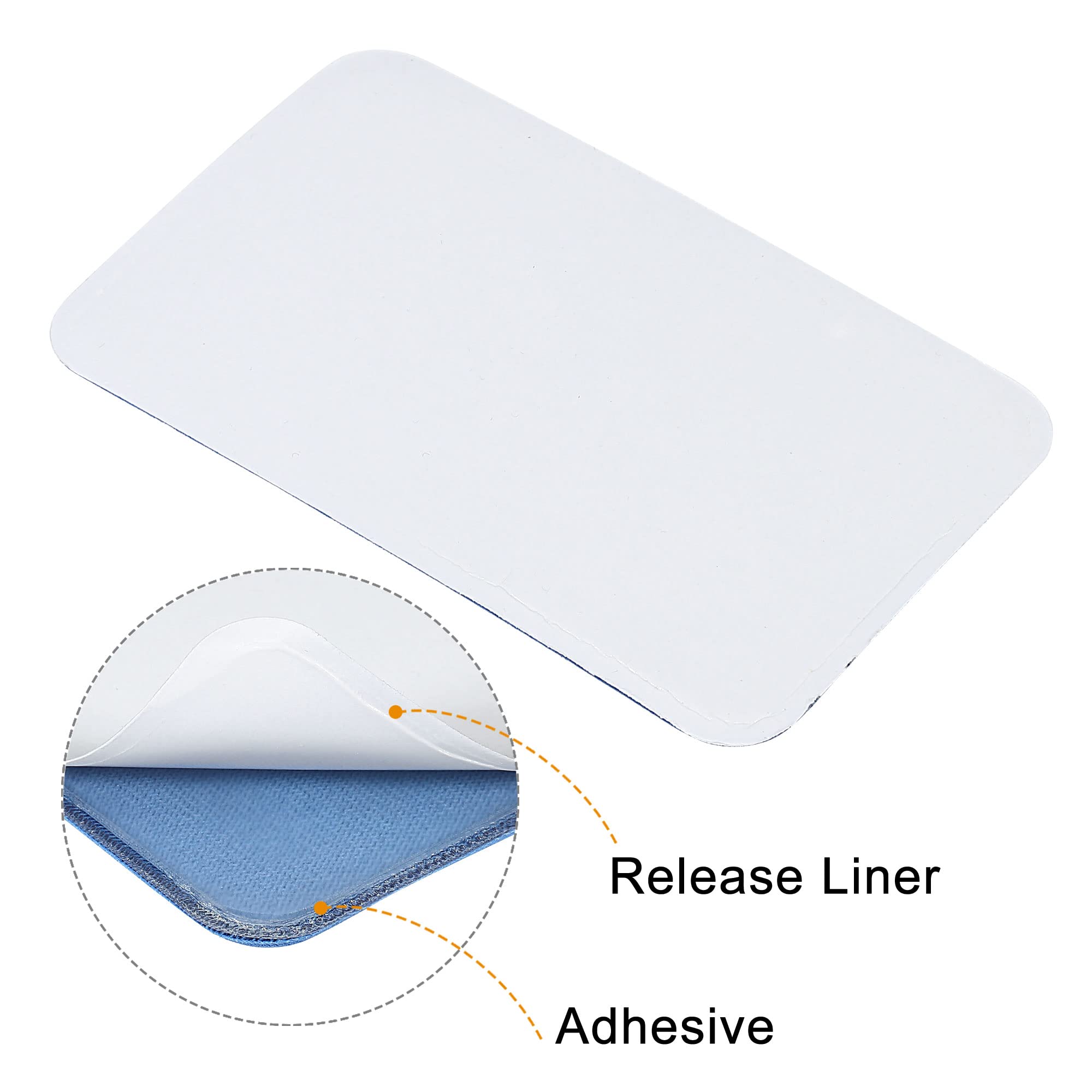 Sourcingmap Office porte-carte spandex bleu x3