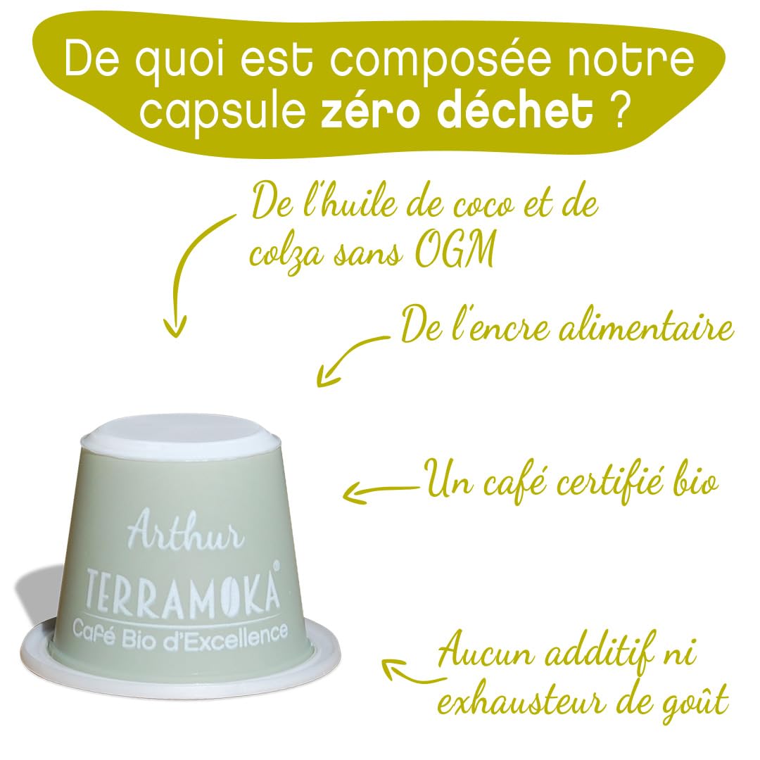 Terramoka Arthur Capsules Nespresso Bio 360 Riche