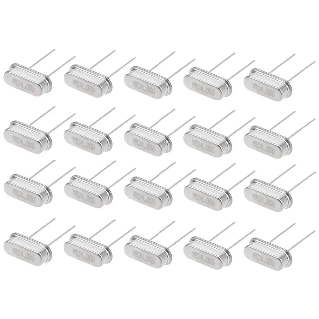 Sourcingmap HC-49S Oscillateur Quartz 24 MHz DIP 2 Broches