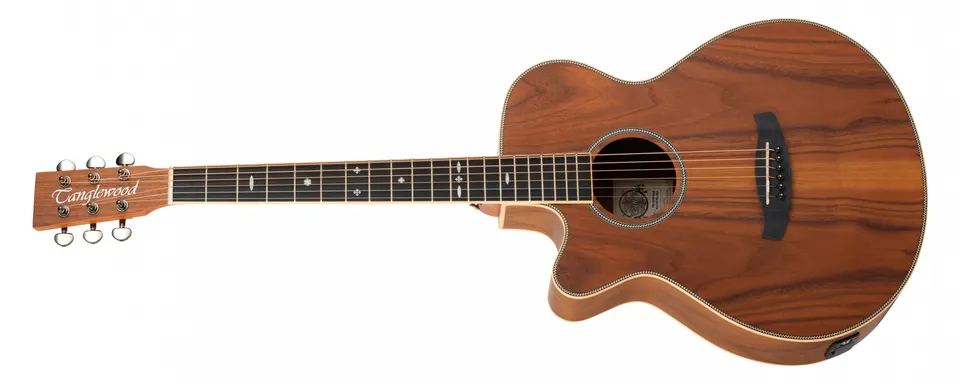 Tanglewood Reunion Pro TRU4CEAWLH guitare folk gaucher électro