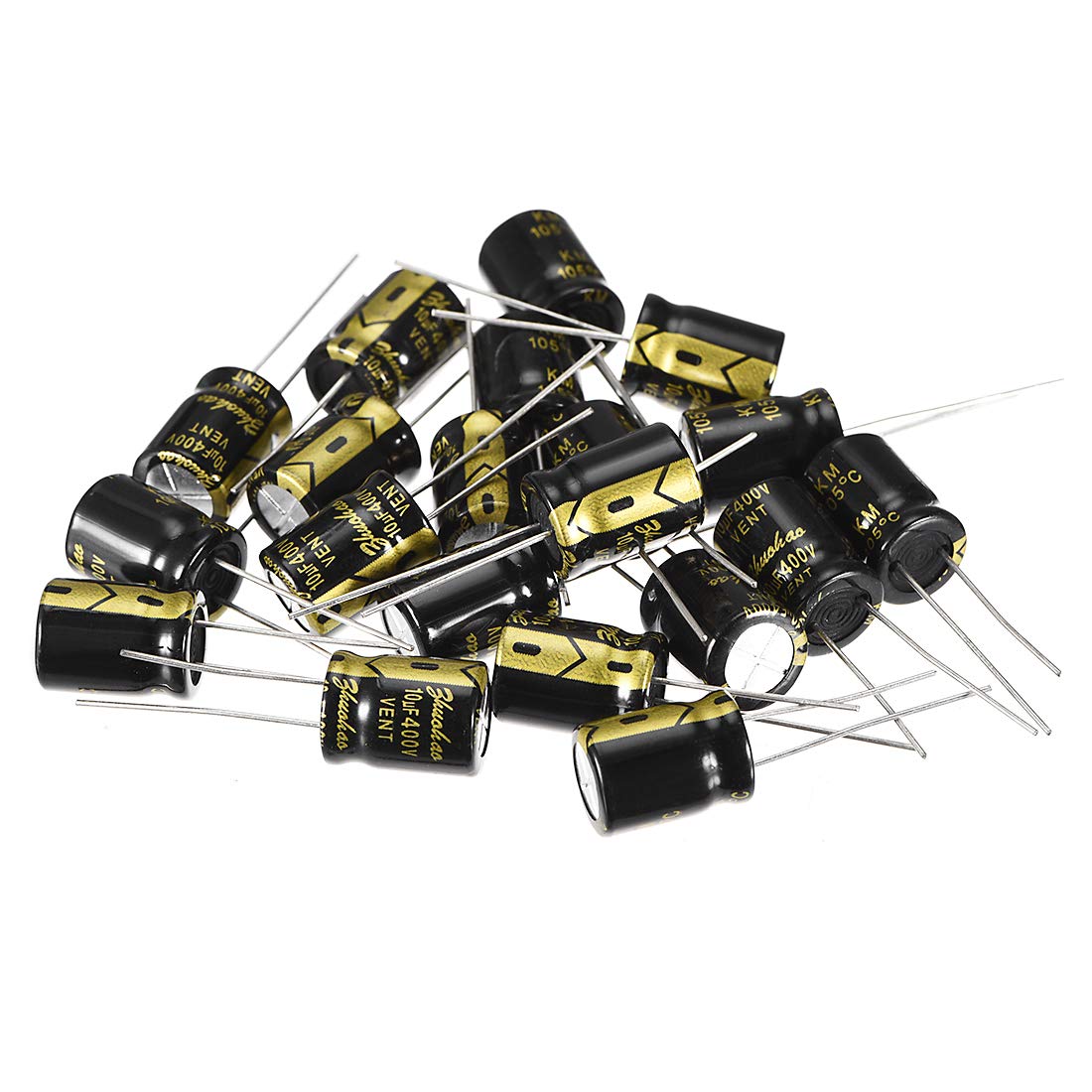 Sourcingmap condensateur électrolytique 10uF 400V lot 20