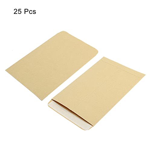 sourcing map #3 enveloppes jaunes 25 pièces autoadhésives 17,6x12,5 cm