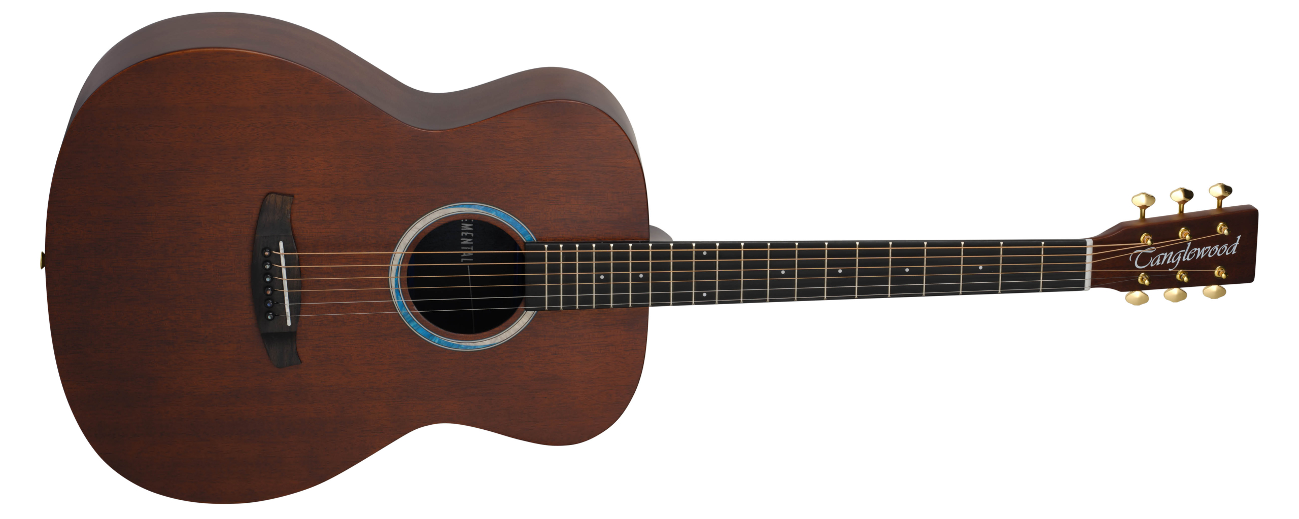 Tanglewood Elemental TE3BL guitare folk noire