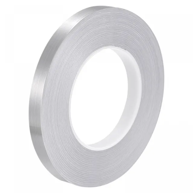 sourcing map Ruban Adhésif Carrelage Argenté 12mm x 50m