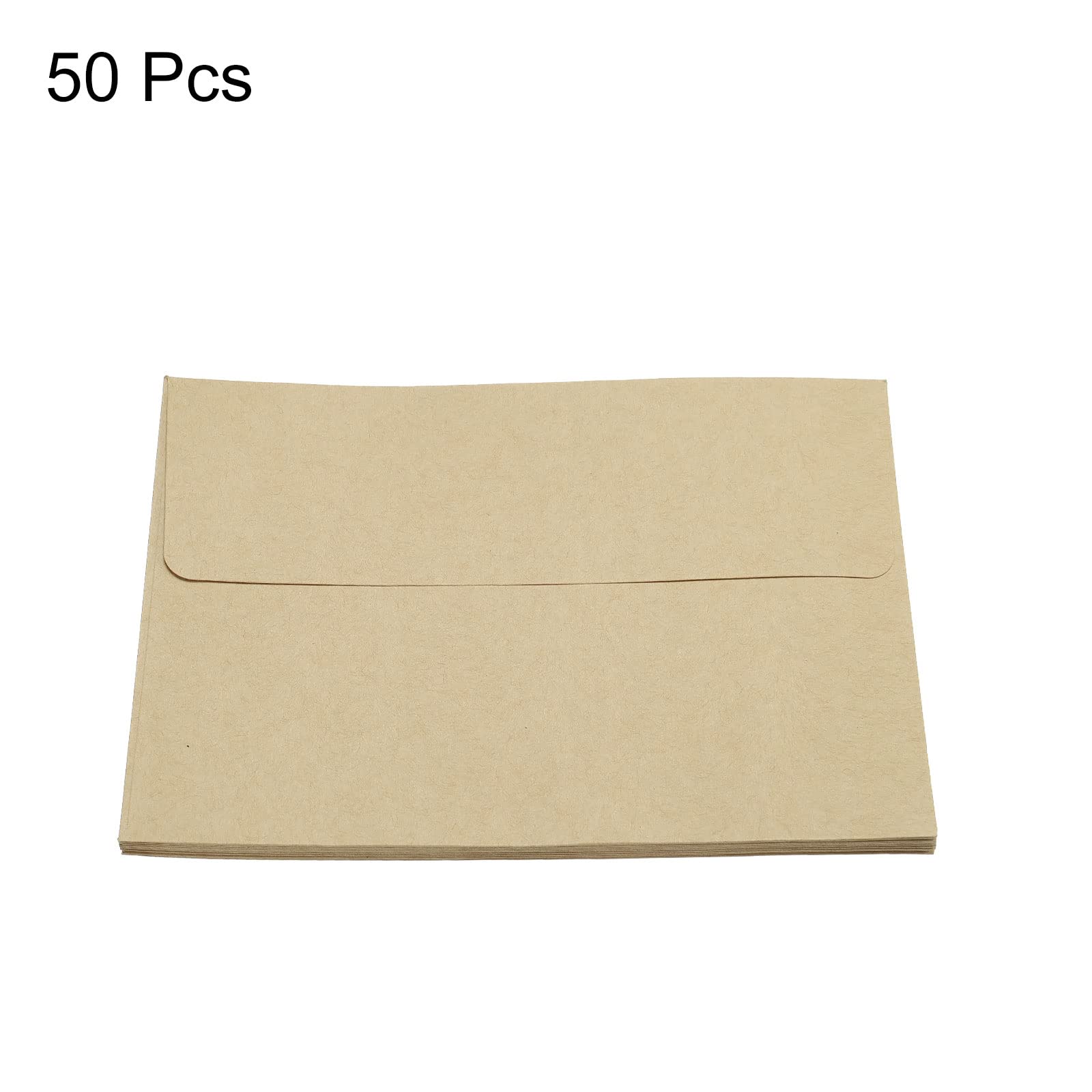 sourcing map Office mini enveloppes papier marron 50 pièces