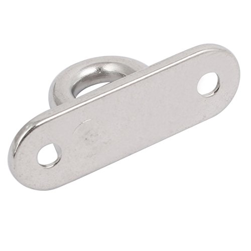 Sourcing Map Home & Garden pontet plaque à œil inox 316 6pcs