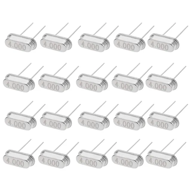 sourcing map HC-49S 4 MHz cristal oscillateur quartz DIP
