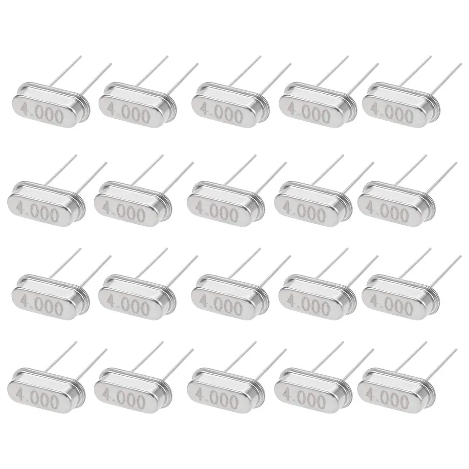 sourcing map HC-49S 4 MHz cristal oscillateur quartz DIP
