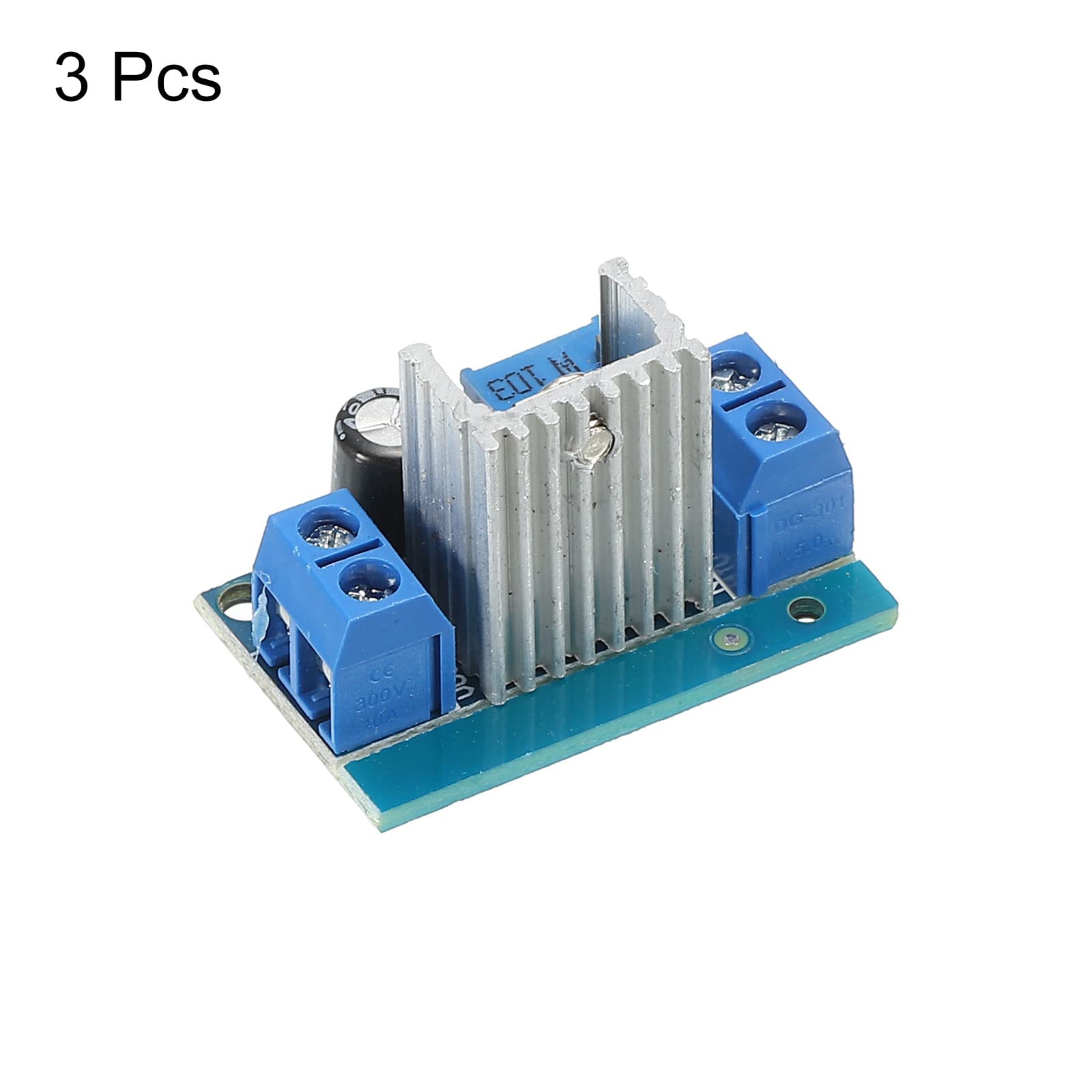 sourcing map LM317 convertisseur buck 2,2A bleu lot 3