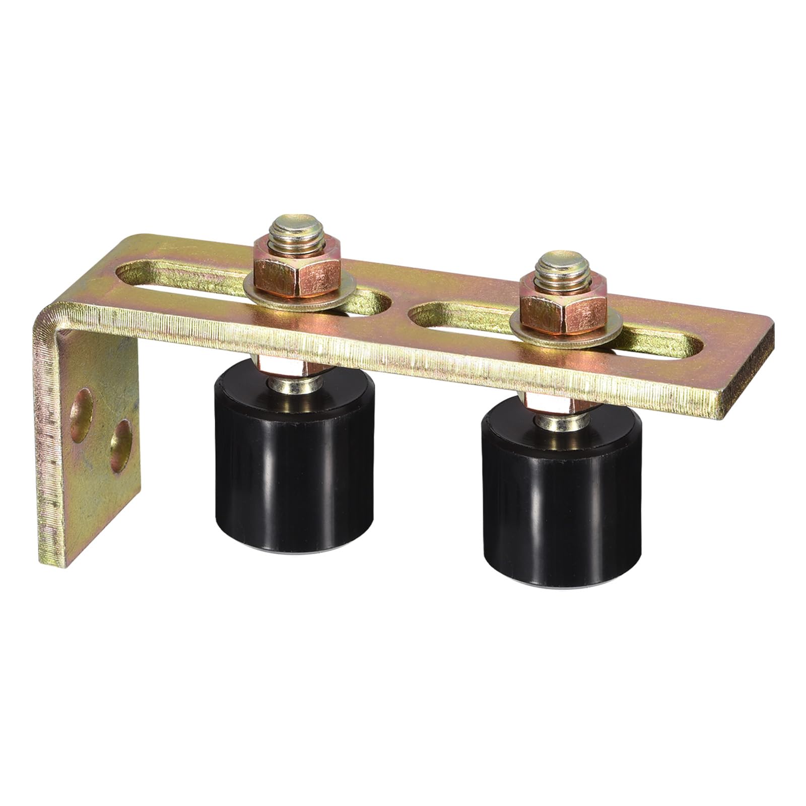Sourcingmap Home & Garden guide rouleau portail nylon noir 40 mm