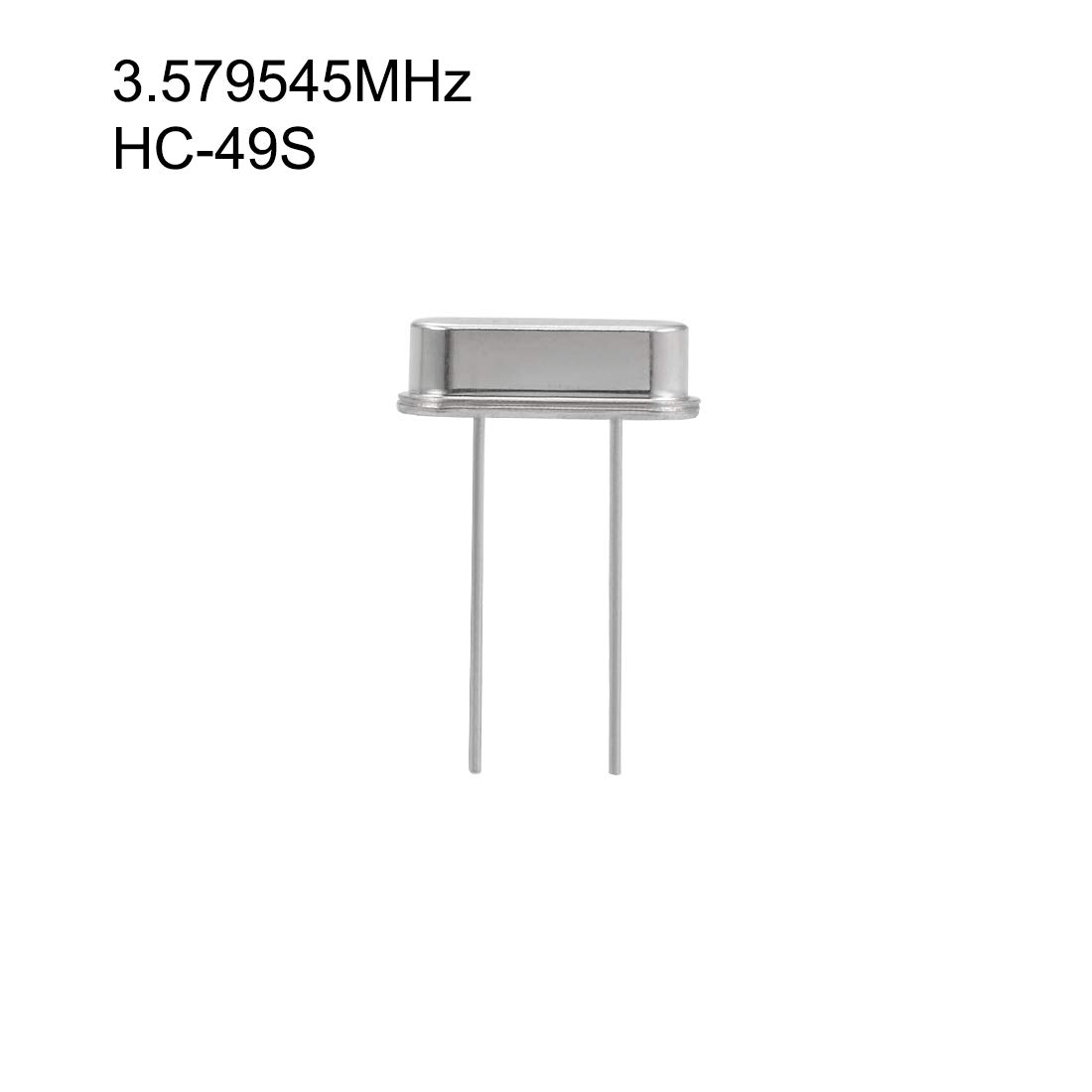 sourcing map HC-49S 3,579545 MHz quartz oscillateur DIP 2 broches