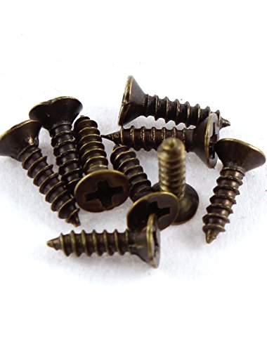 sourcingmap Moraillon verrou boîte bronze antique 97mm