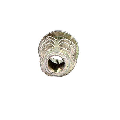 Sourcing Map Home & Garden Insert Fileté M5x14mm Écrou Bronze 20 pcs