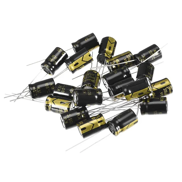 Sourcing Map condensateur électrolytique 330µF 25V lot de 20