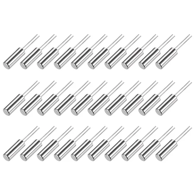 Sourcingmap Quartz 32.768KHz 3x8mm Oscillateur 30 Pièces DIP