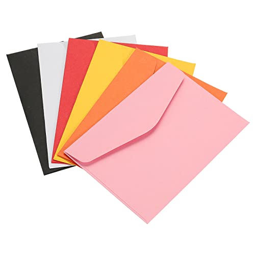 Sourcing Map 60 Mini Enveloppes papier multicolore vif 8,2x11,5