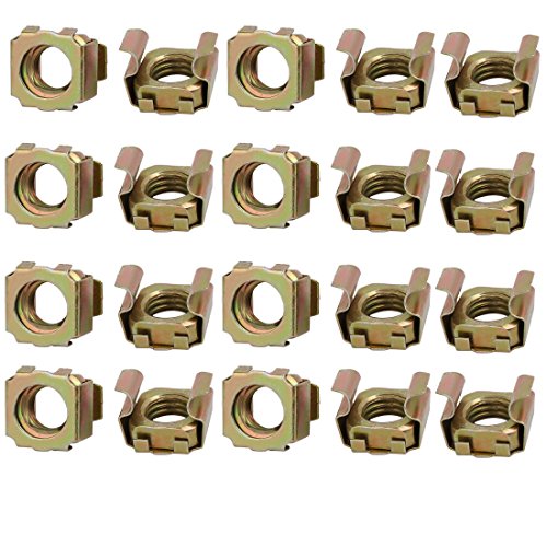 SOURCINGMAP Écrou cage M10 acier zingué 20pcs