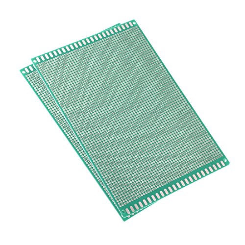 Sourcing Map Carte PCB 12x18cm simple face lot 2 FR4