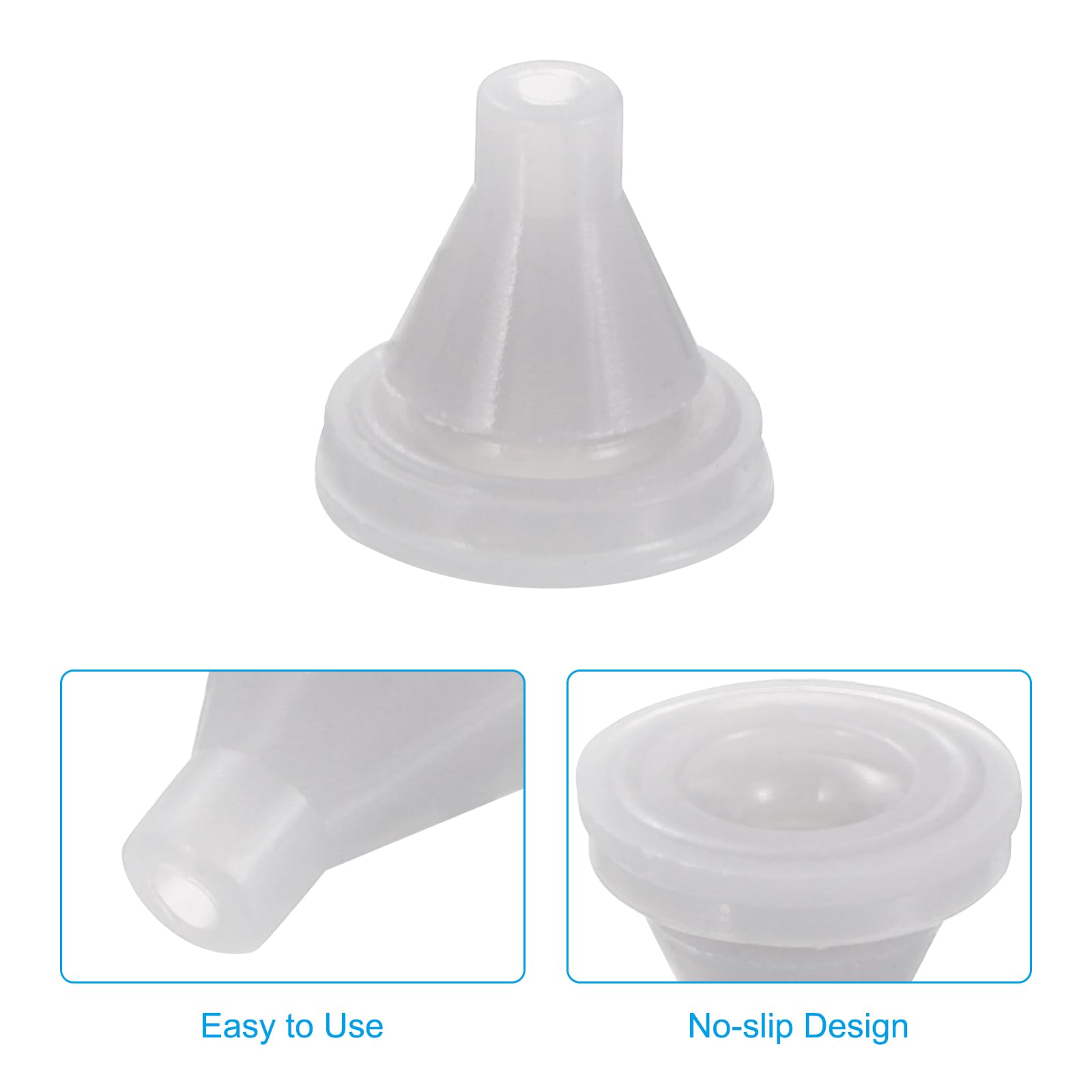 Sourcingmap Embout Douche Silicone Gris 7,5mm Lot 25
