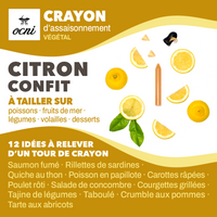 OCNI Coffret 1 crayon Citron confit bio