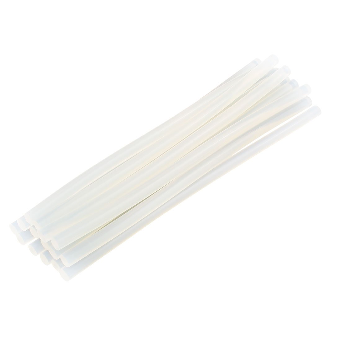 Sourcingmap Home & Garden bâton colle chaude 300x11mm transparent x15