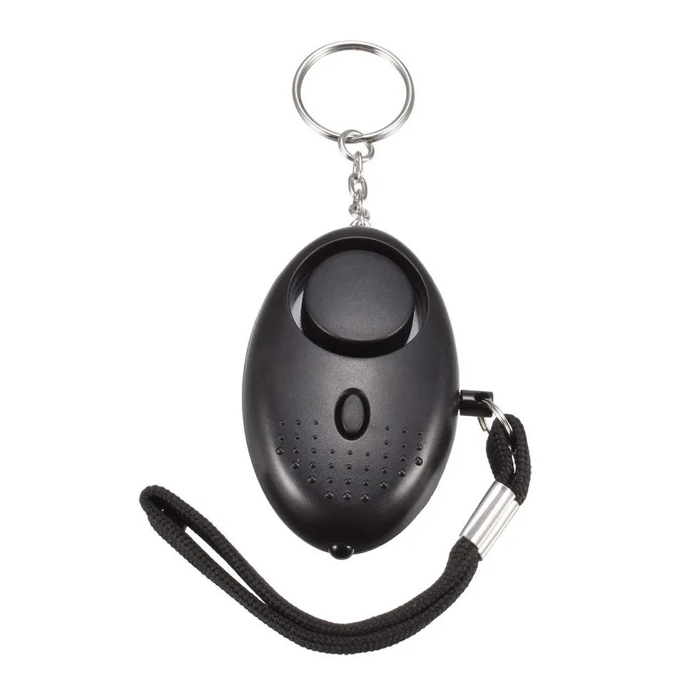 Sourcing Map Electronics alarme personnelle 130dB noir 4 pcs