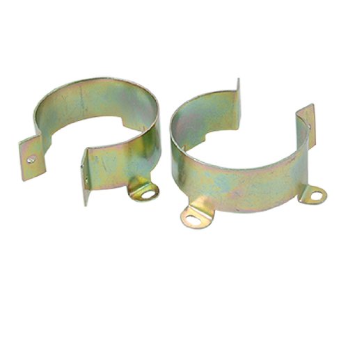 sourcingmap Support condensateur 55 mm métal bronze 2 pièces